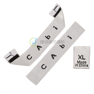 勾針機緞面女裝嘜頭