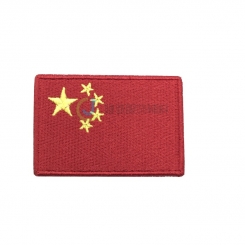 全繡 背魔術(shù)貼 國(guó)旗繡章